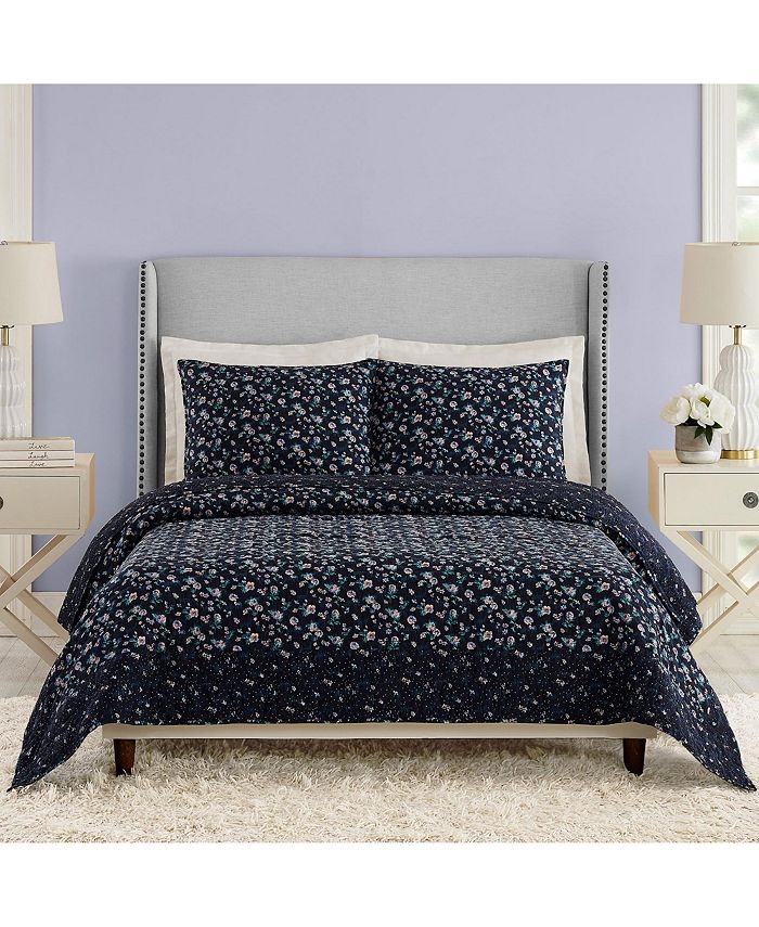 Vera Bradley Garden 3Piece Quilt Set, Full/Queen Macy's