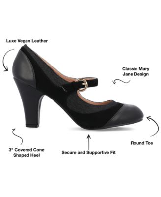 Women's Siri Round Toe Mary Jane Pumps