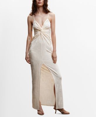 mango flowy long dress Mango flowy long dress Wine main image 1