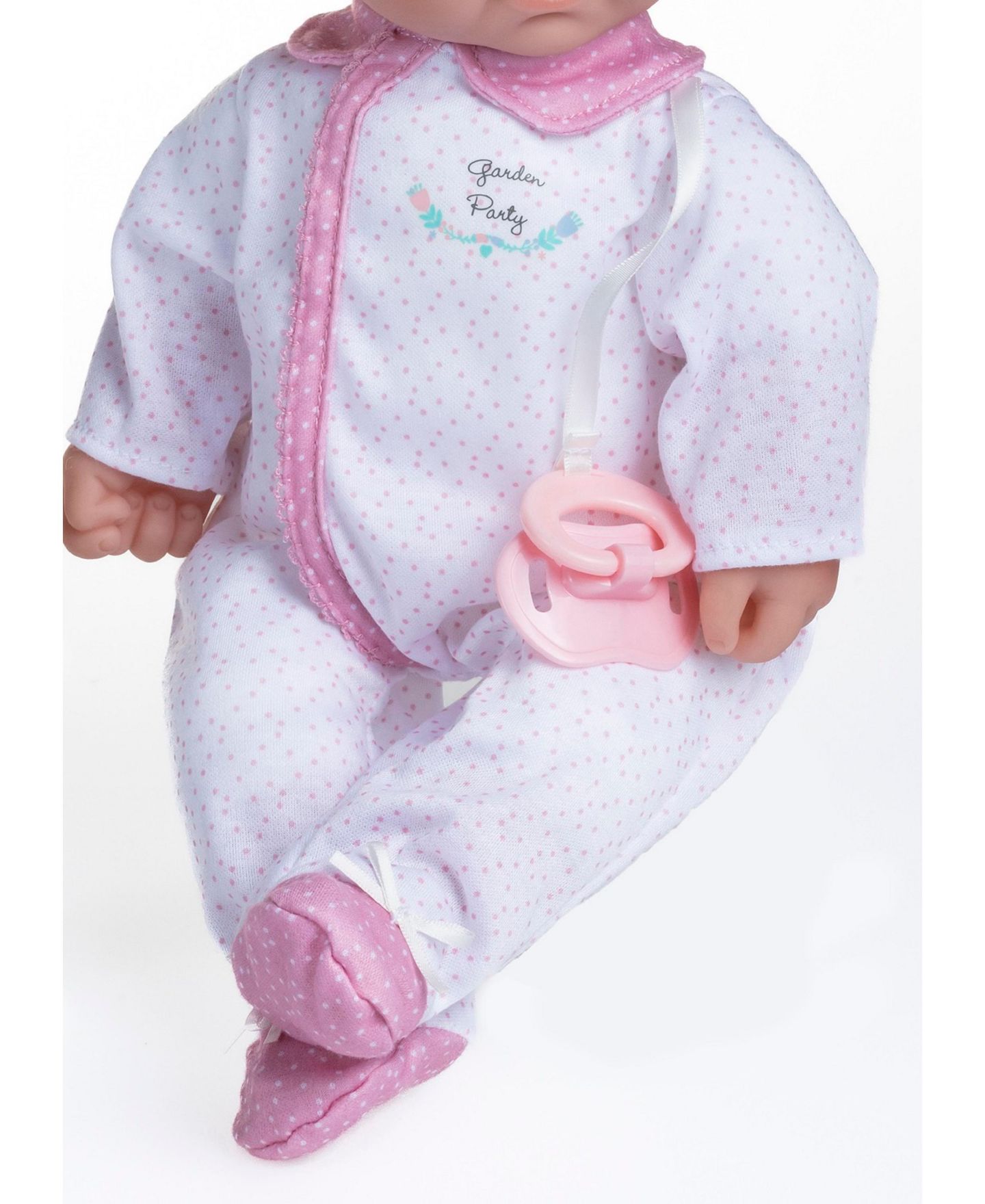 Детские куклы JC TOYS La Baby 14.3" Soft Body Baby Doll Onesie with Pacifier, Magic Bottle Set — фото 3