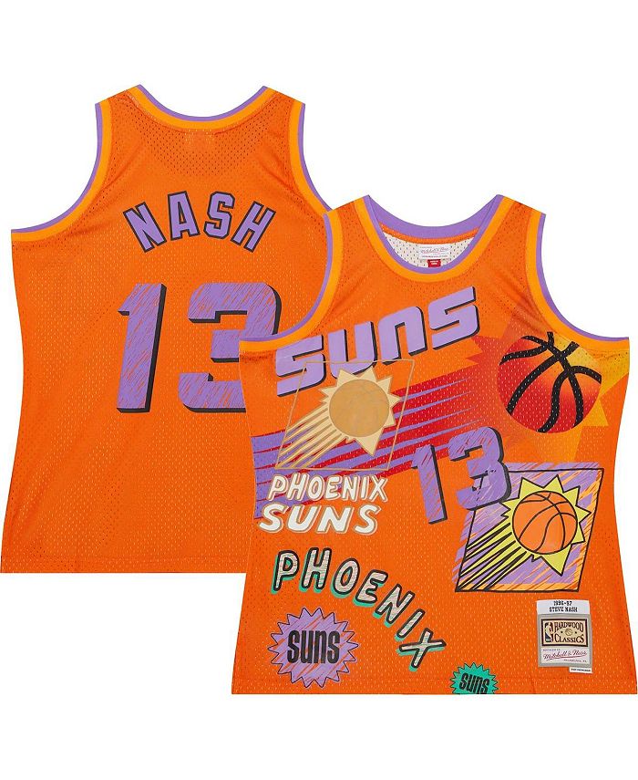 Mitchell & Ness Men's Steve Nash Orange Phoenix Suns Swingman