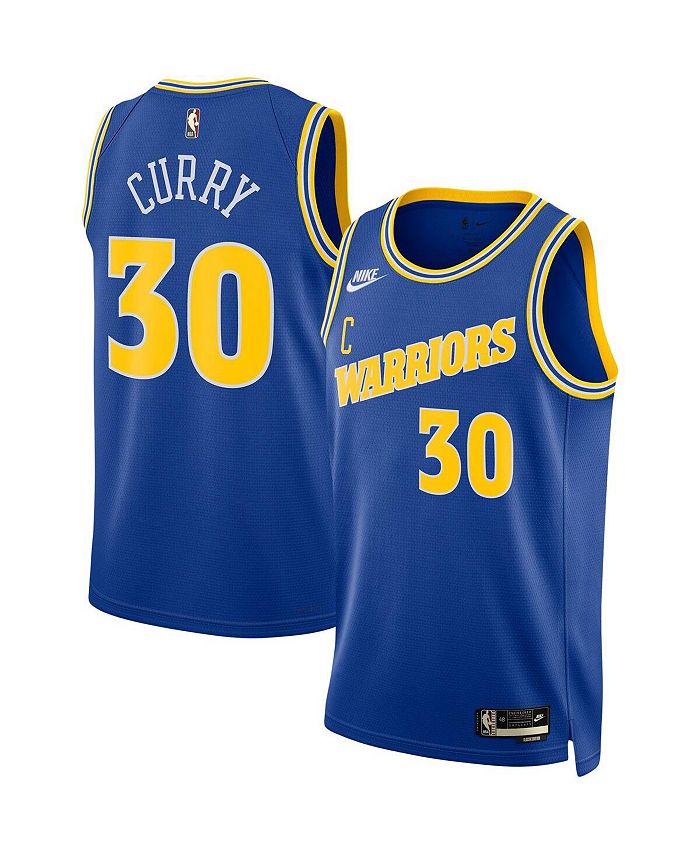 Unisex Nike Stephen Curry White Golden State Warriors Swingman Badge Player  Jersey - Association Edition