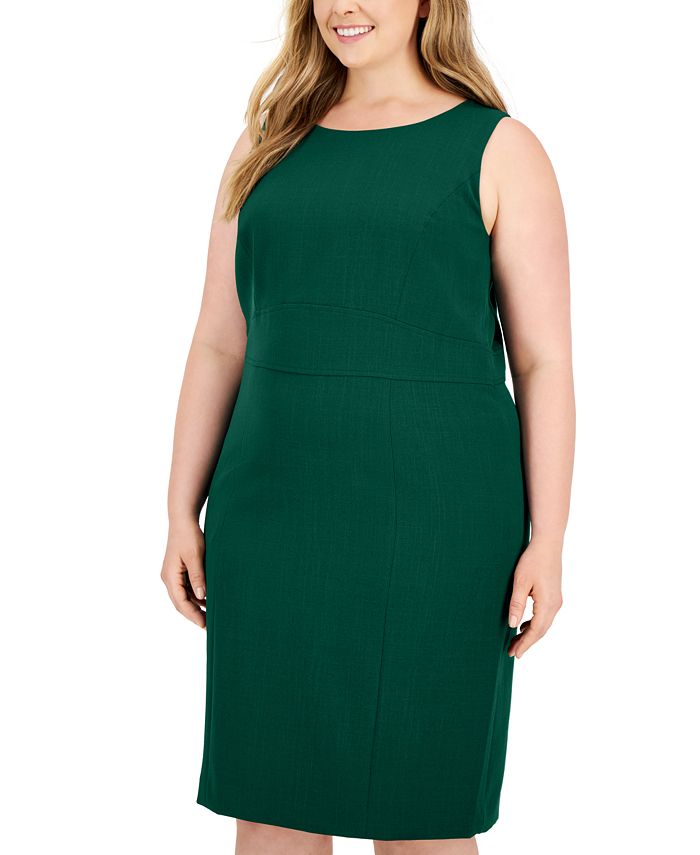 Kasper Plus Size Sleeveless Sheath Dress - Macy's