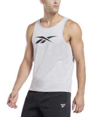 Reebok - Men's Regular-Fit Vector Logo Graphic Tank