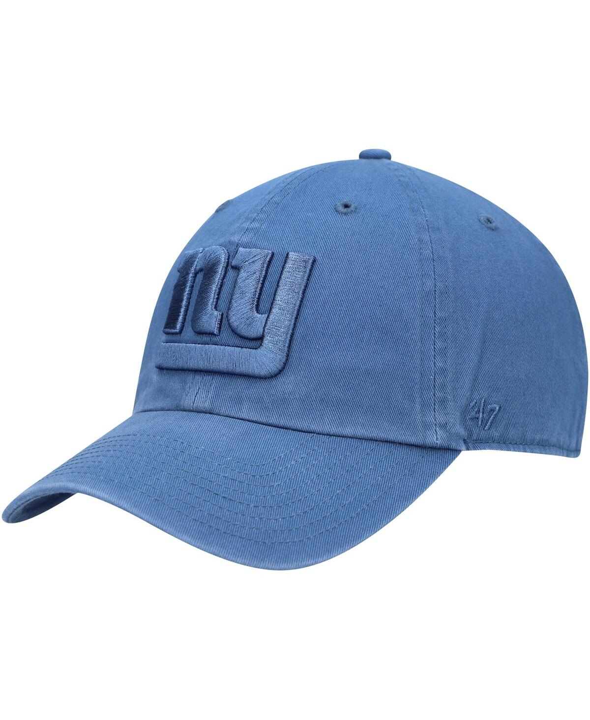 47 Brand Men's ' Timber Blue New York Giants Clean Up Adjustable Hat