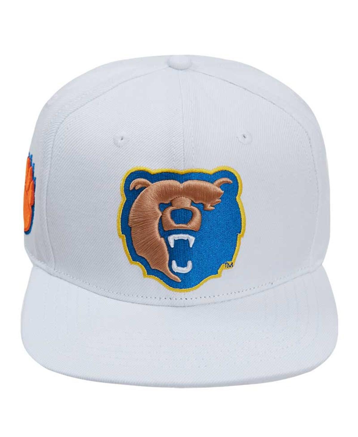 Pro Standard White Morgan State Bears Mascot Evergreen Wool Snapback Hat In White