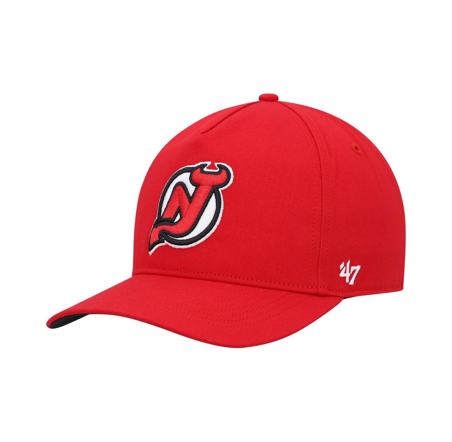 Men's Red New Jersey Devils Primary Hitch Snapback Hat