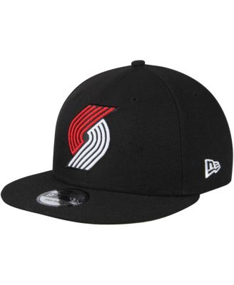 Men's Black Portland Trail Blazers Official Team Color 9FIFTY Adjustable Snapback Hat
