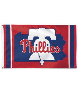 Wincraft Philadelphia Phillies 3' X 5' Deluxe State Shape Design Single ...