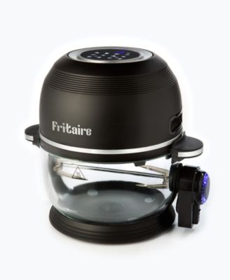 Self Cleaning Glass Bowl Air Fryer Set, 4 Piece