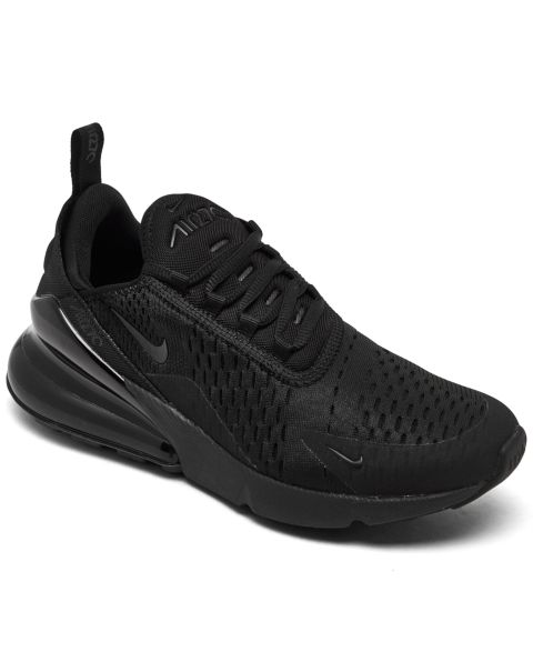 Женские кроссовки Nike Air Max 270 Casual, цвет: Чёрный
