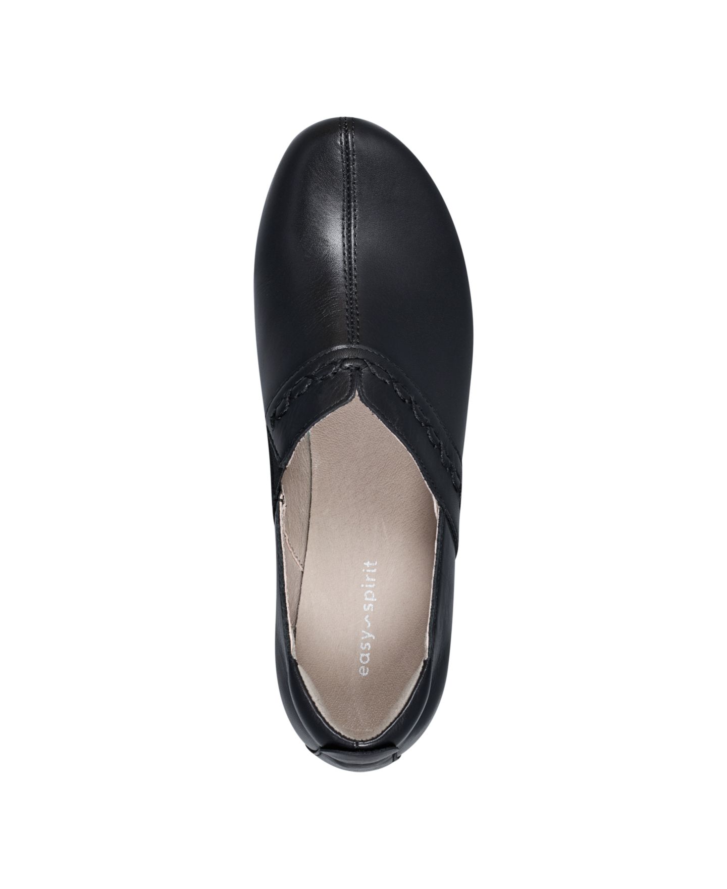 Женские туфли Easy Spirit Dolores Slip-On, цвет: Чёрный кожаный — фото 4