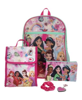 Disney princess backpack outlet set