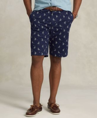 Polo Ralph Lauren - Men's Big & Tall Classic-Fit Boat Stretch Chino Shorts