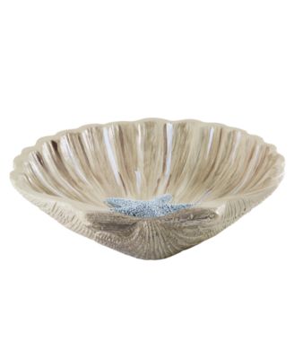 Blue Lagoon Ombre Seashells Soap Dish