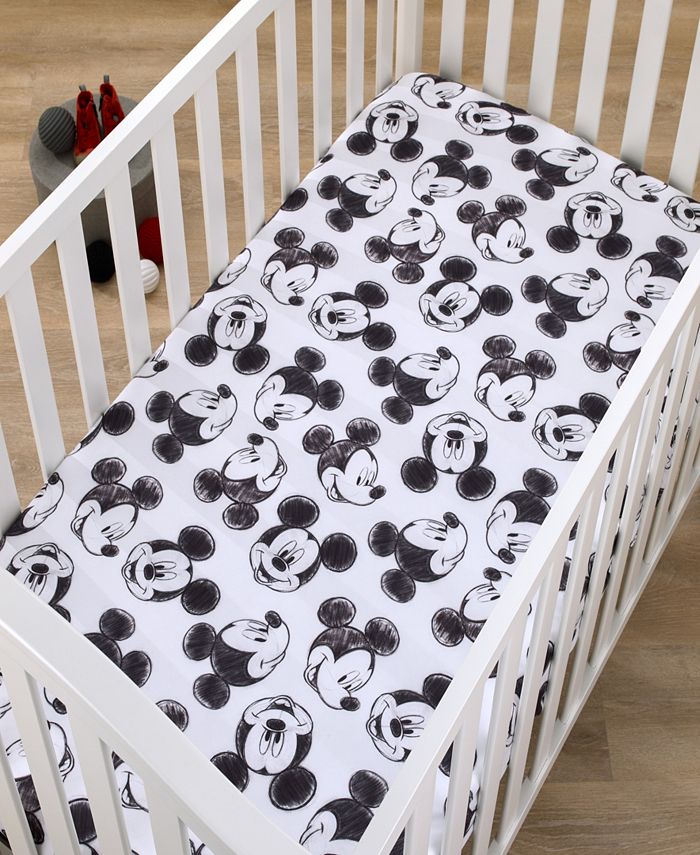 Disney Mickey Mouse Fitted Crib Sheet Macy's