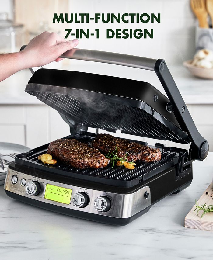 GreenPan Elite Multifunction Grill, Griddle & Waffle Maker Macy's