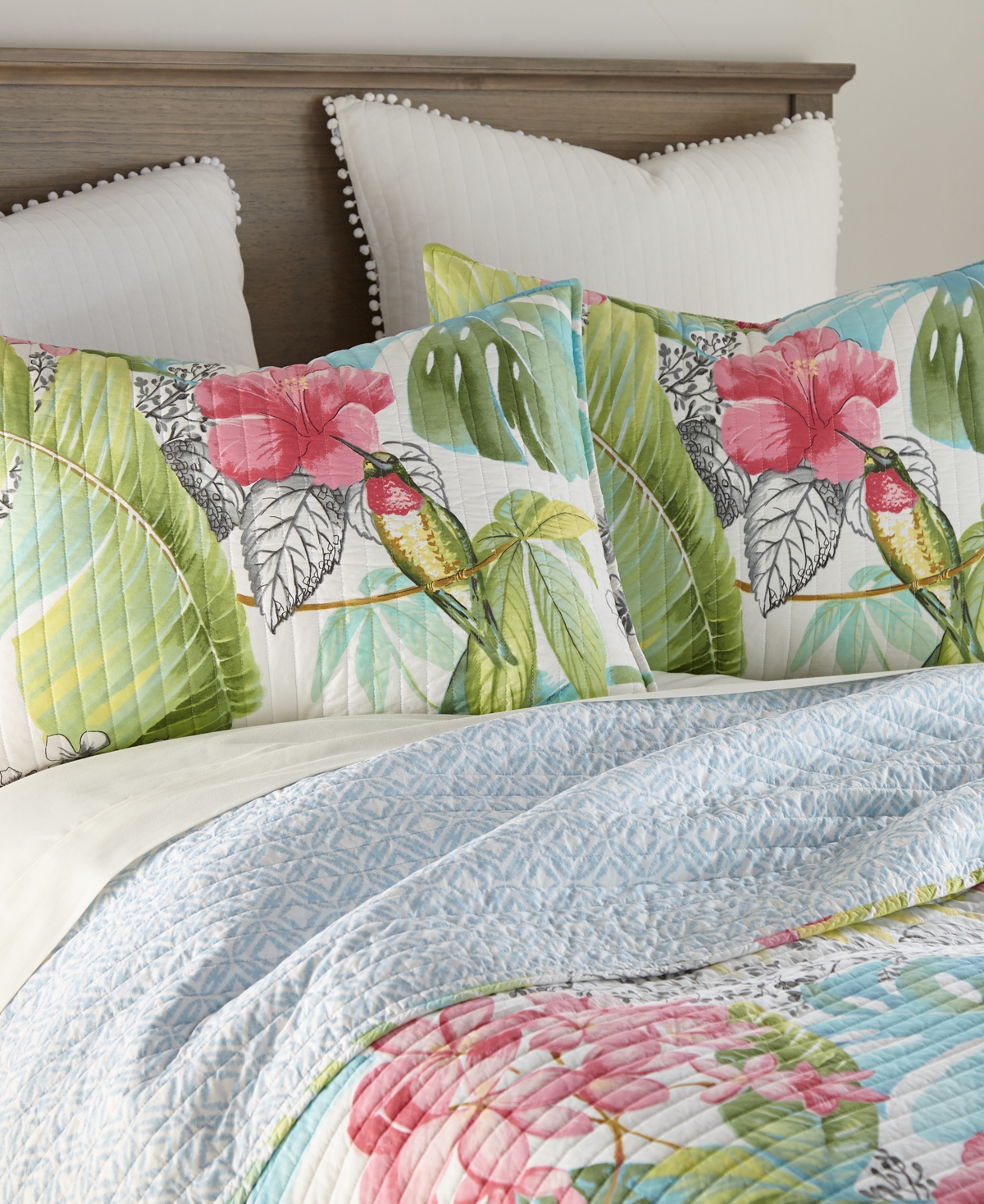 Levtex Kalani Tropical Motif Reversible 2-Pc. Quilt Set, Twin/Twin Xl