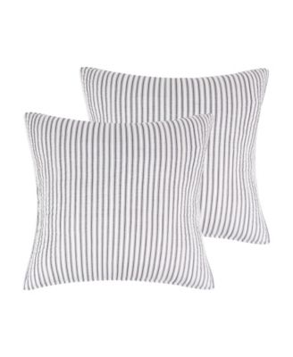 Tobago Stripe 2-Pc. Sham Set, European