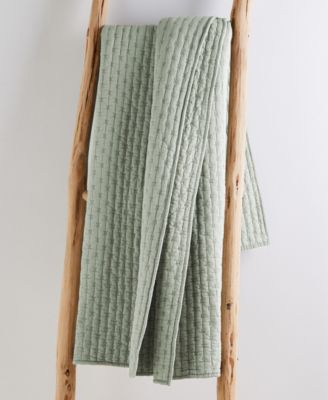 Cross Stitch Reversible Quilted Throw, 50" x 60"