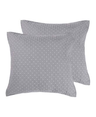 Cross Stitch Stitching 2-Pc. Sham Set, European