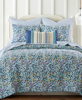 Levtex Home Calico Reversible Quilt Set Collection In Multi