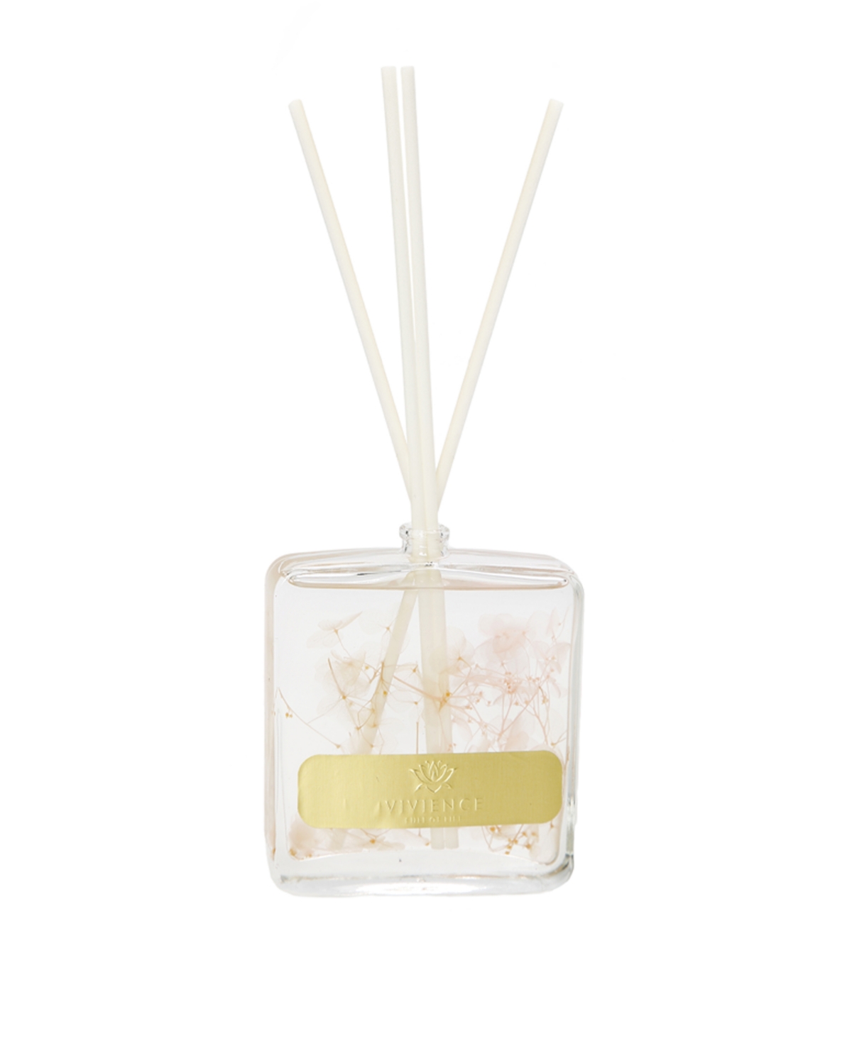 Smoked Glass Reed Diffuser "Zen Tea" Scent - Smoked