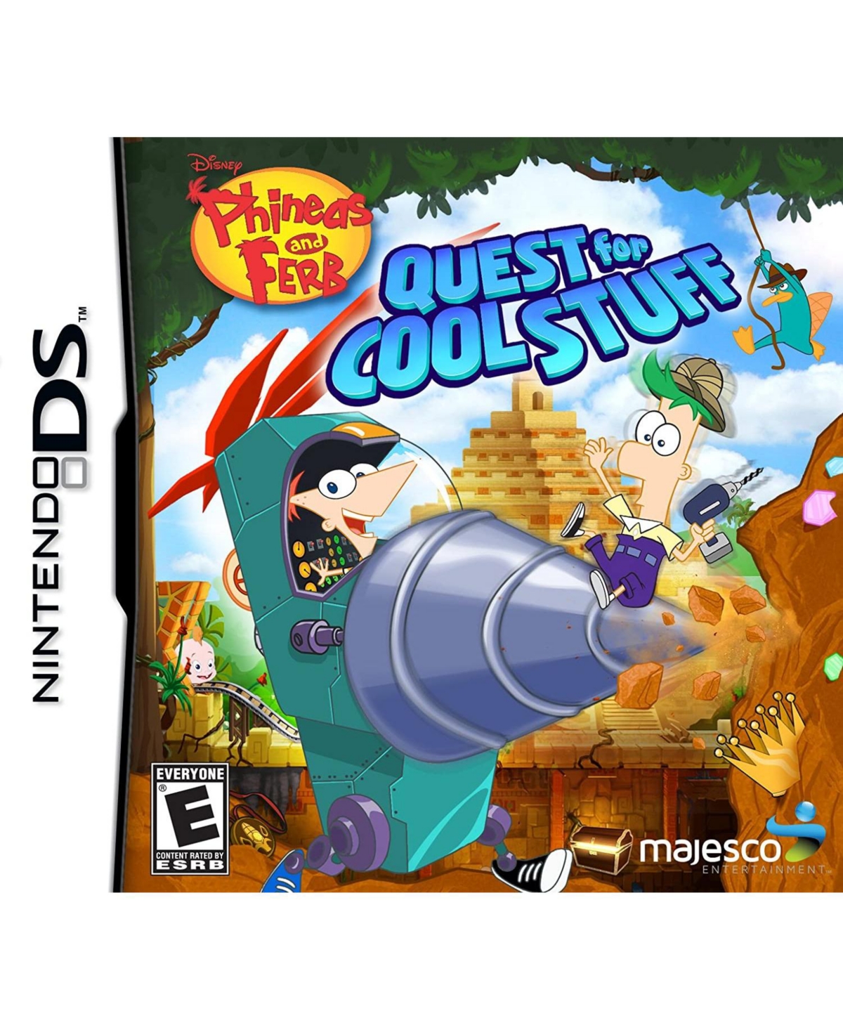 Nintendo Phineas & Ferb Quest For Cool Stuff -  Ds In Multi
