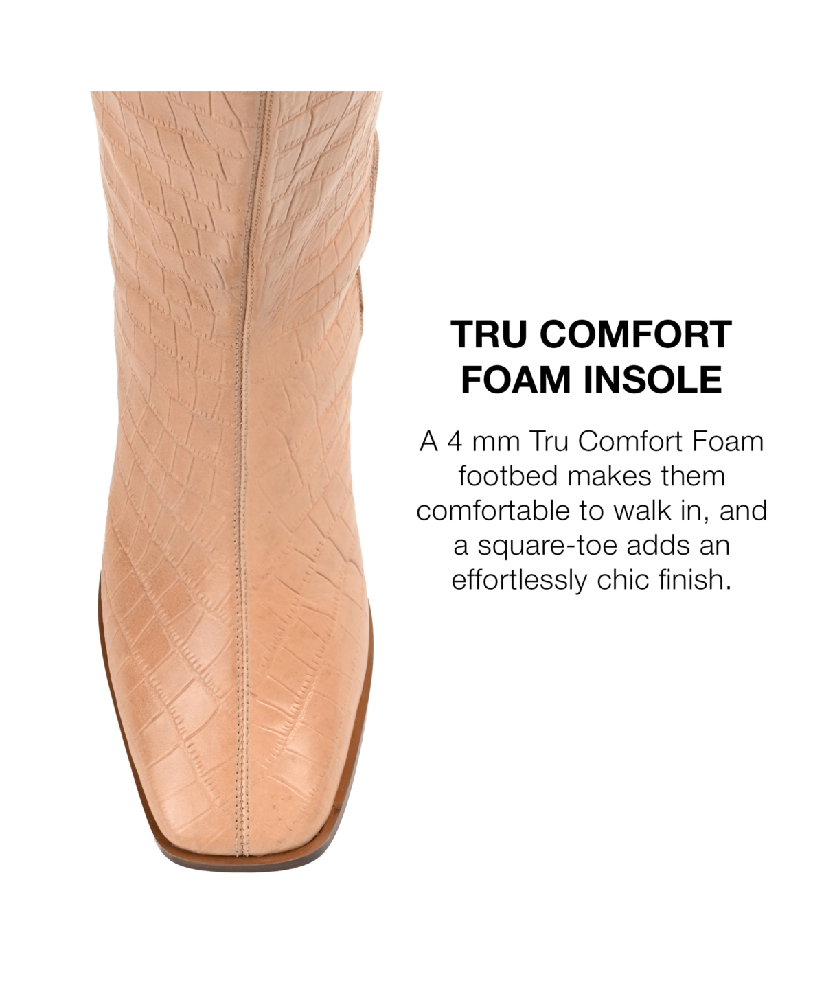 Journee Signature Women's Tamori Stacked Heel Knee High Boots