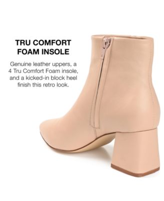 Women's Tabbie Pointed Toe Block Heel Dress Booties