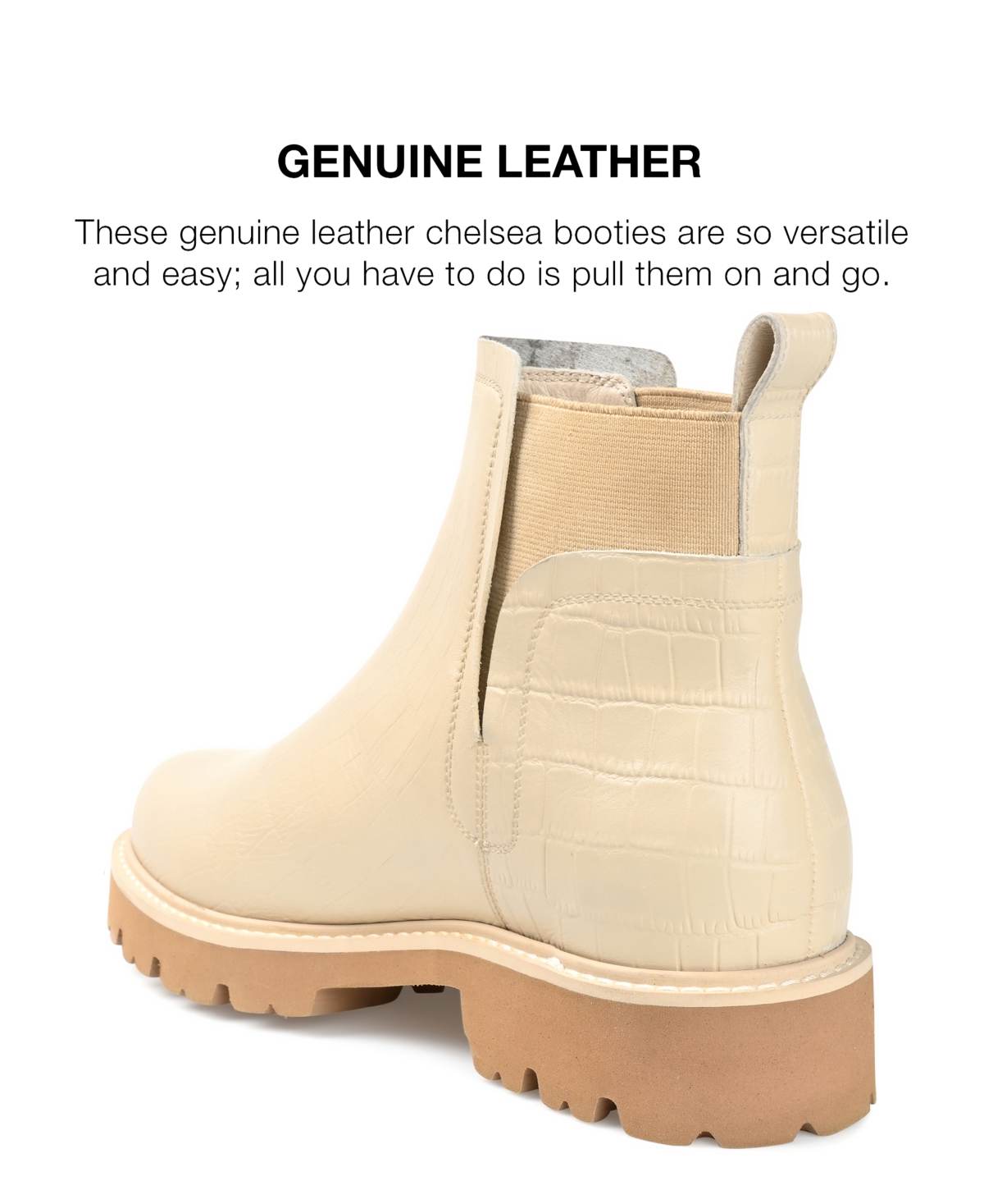 Journee Signature Women's Bristol Lug Sole Ankle Booties