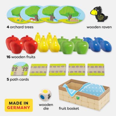 My Very First Games - First Orchard Toddler Game -  Cooperative Toddler Board Games for 2 Year Olds - Made in Germany