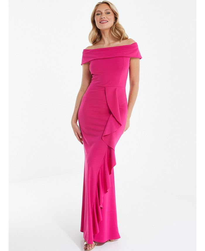 Alex ruffle maxi dress bardot sales