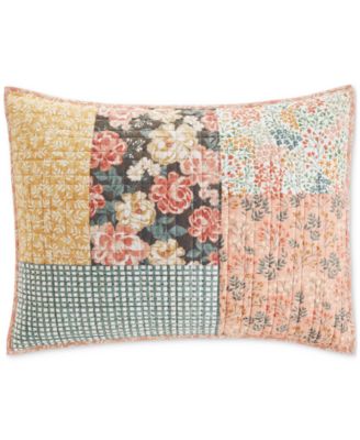 Charter Club - Harvest Patchwork Sham, Standard, Created for Macy's