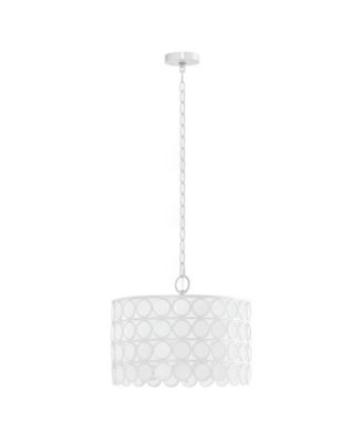 Abbot 4-Light Drum-Shaped Chandelier