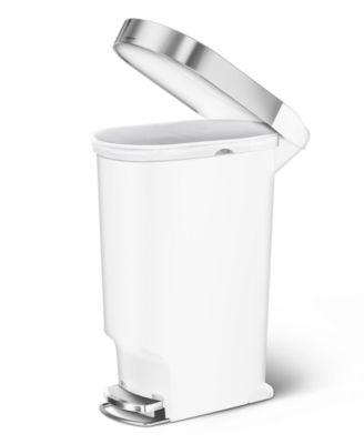 40 Liter Plastic Slim Liner Rim Kitchen Trash Can