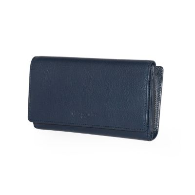 Ladies Medium Full Leather Clutch Wallet