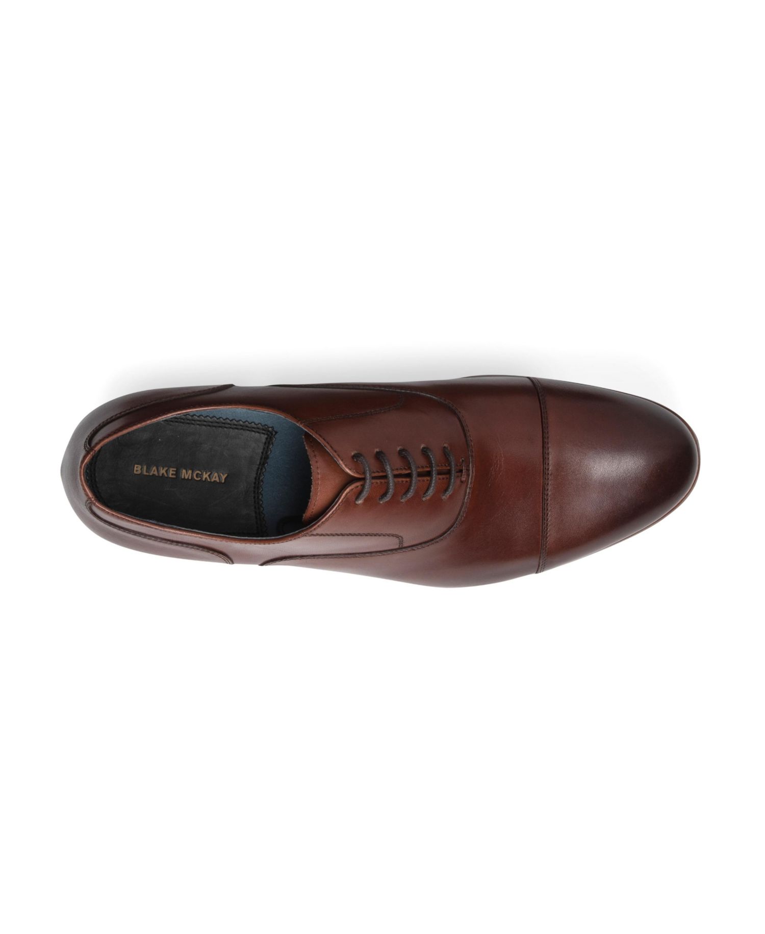 Men's Melvern Dress Lace-Up Cap Toe Oxford Leather Shoes
