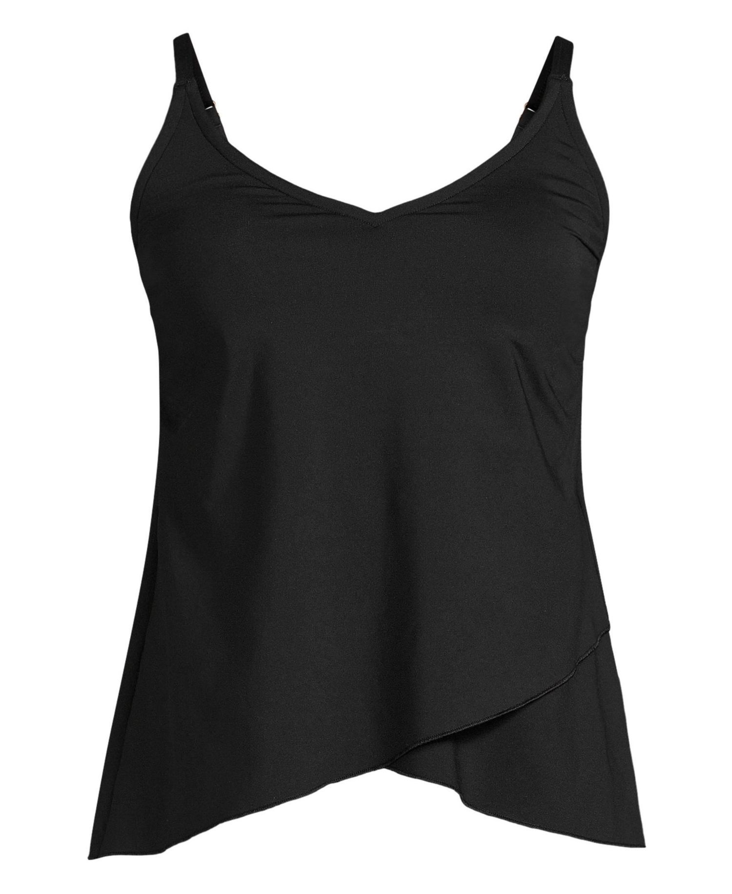 Women's DD-Cup Tulip Hem Tankini Top