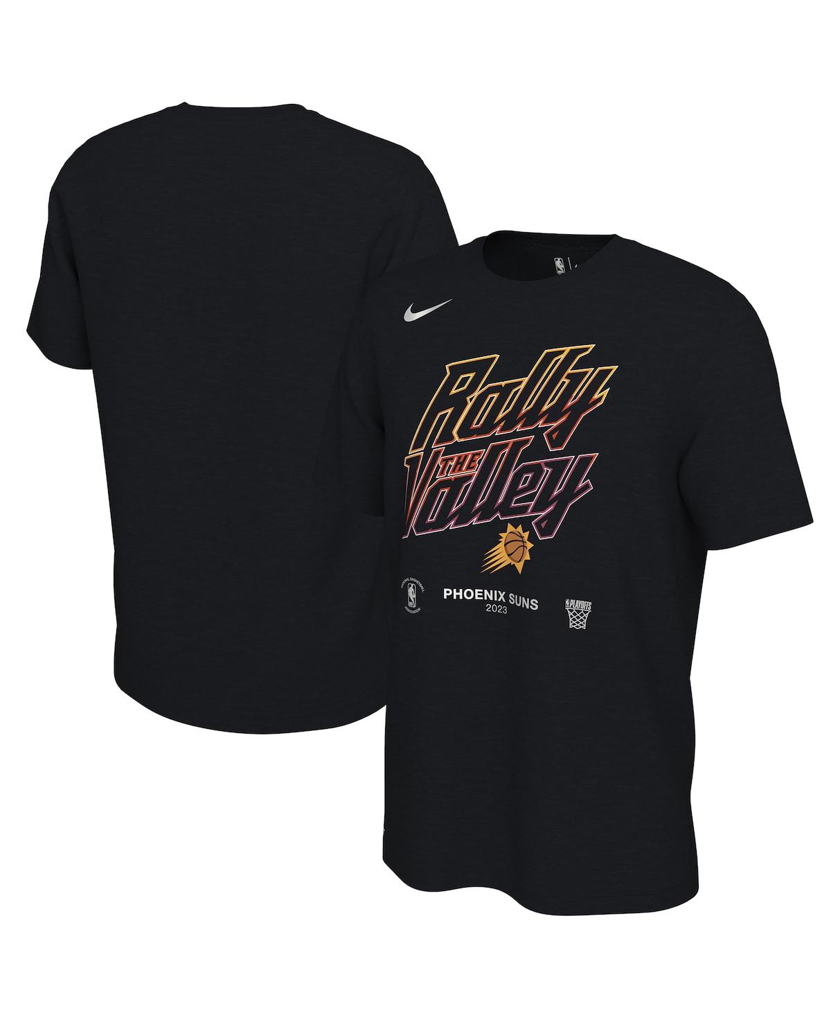 Nike Men's  Black Phoenix Suns 2023 Nba Playoffs Mantra T-shirt