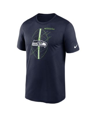 Men's College Navy Seattle Seahawks Legend Icon Performance T-shirt