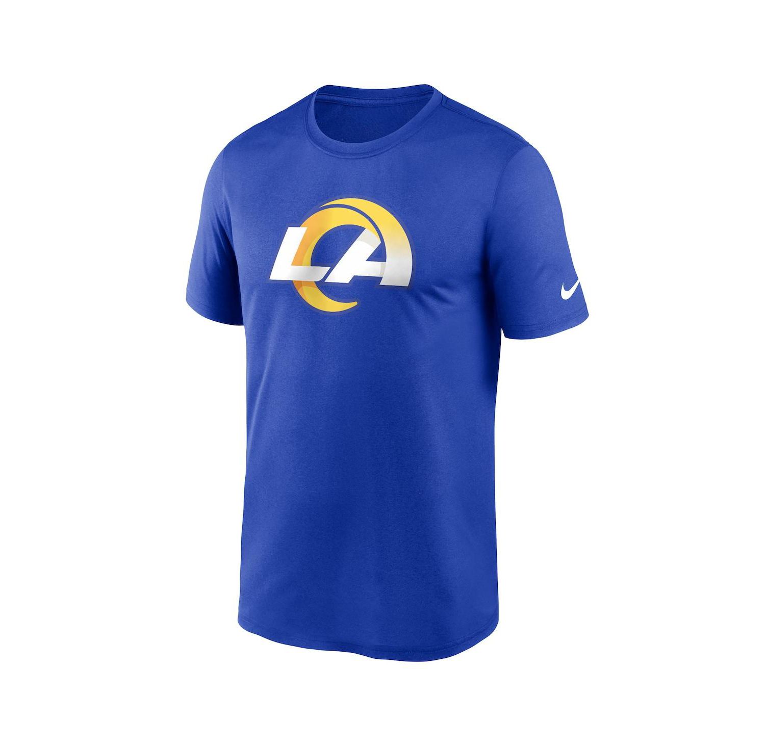 Men's Royal Los Angeles Rams Legend Logo Performance T-shirt