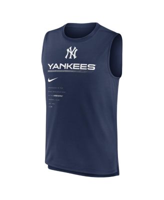 Nike Men's Navy New York Yankees Exceed Performance Tank Top