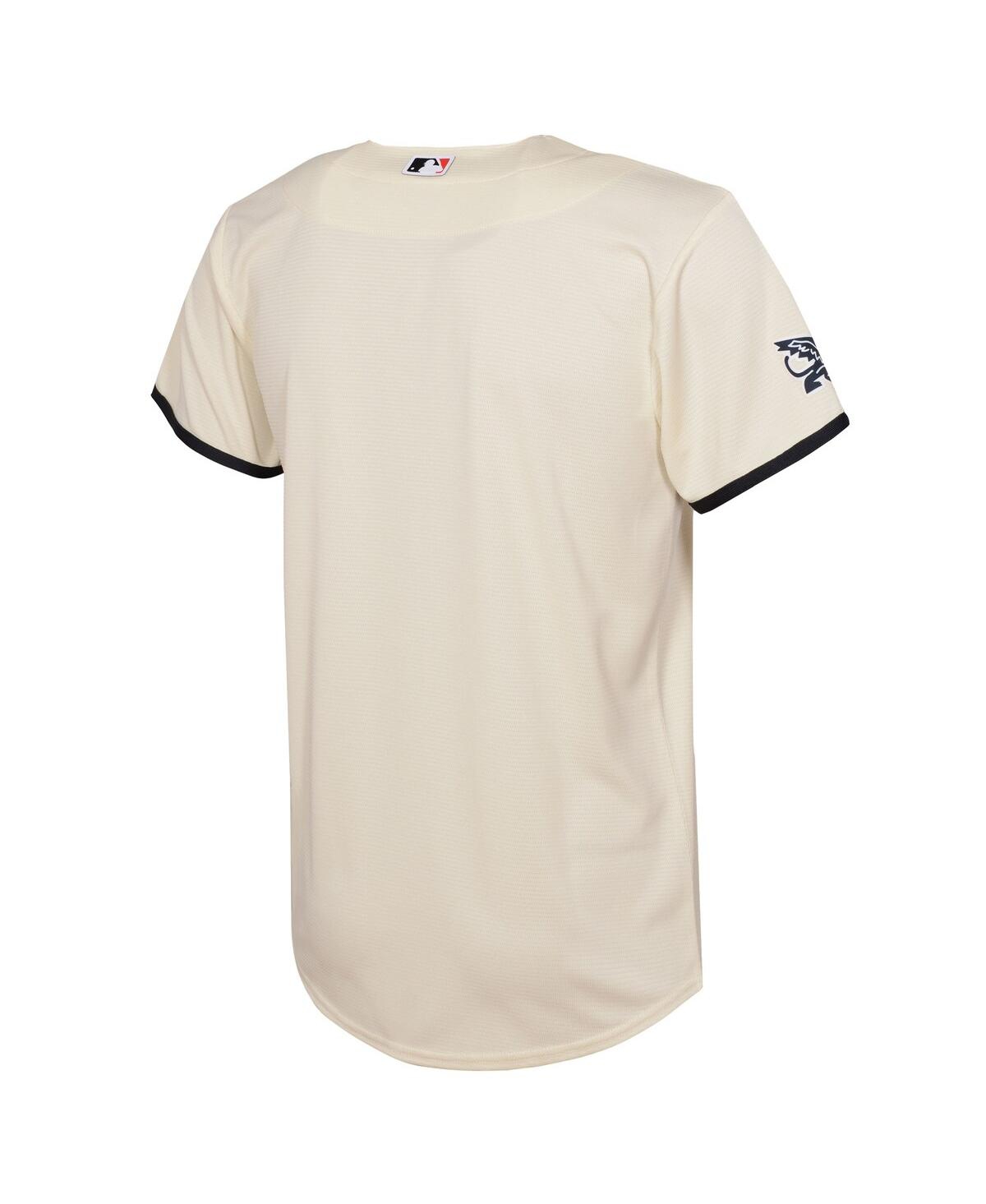 Toddler Boys and Girls NikeTexas Rangers 2023 City Connect Replica Jersey - Cream