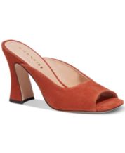 Red coach sandals shop