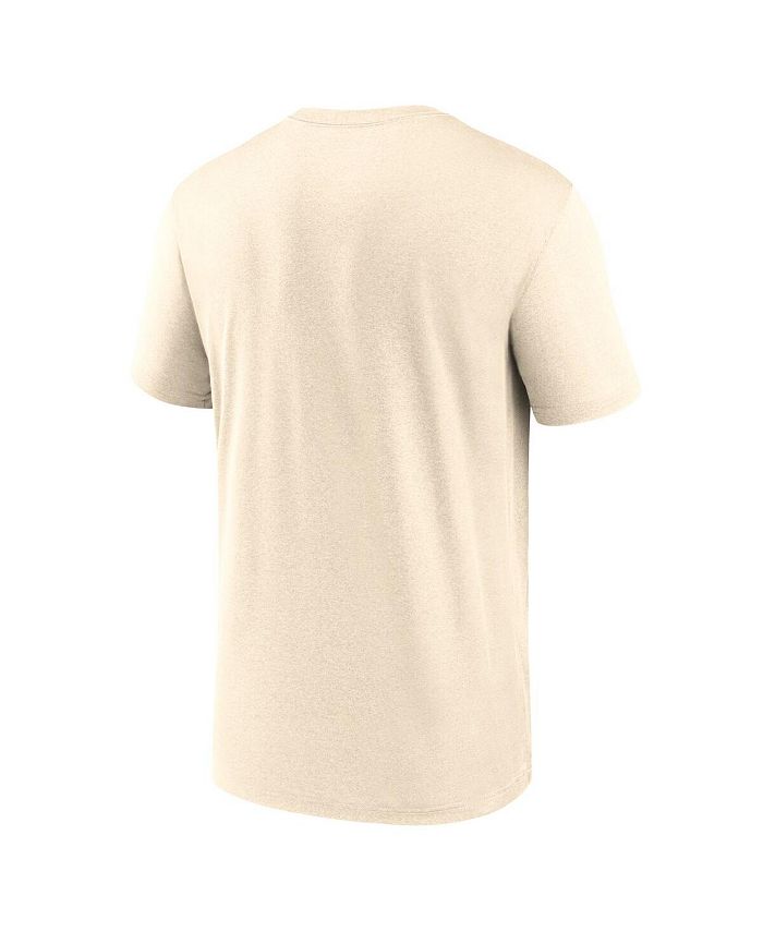Men's Texas Rangers Nike Cream 2023 City Connect Peagle Logo T-Shirt