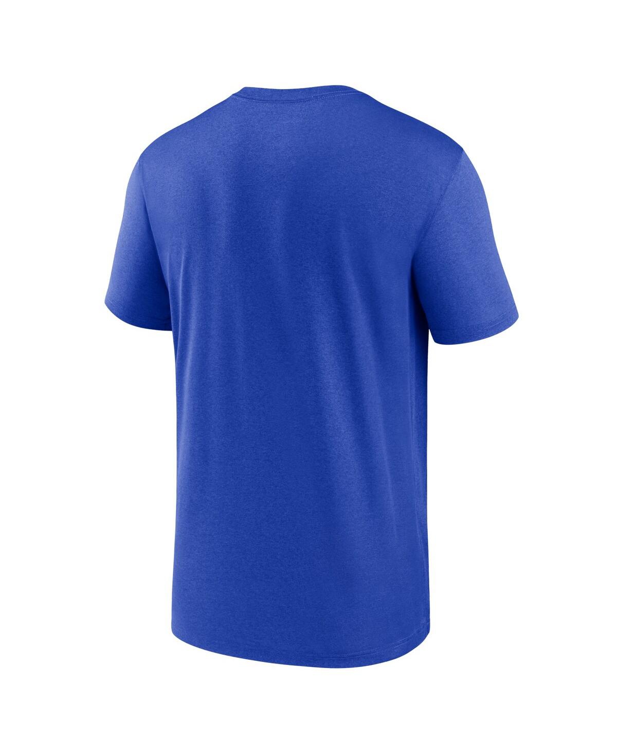 Shop Nike Men's  Royal Los Angeles Rams Legend Icon Performance T-shirt