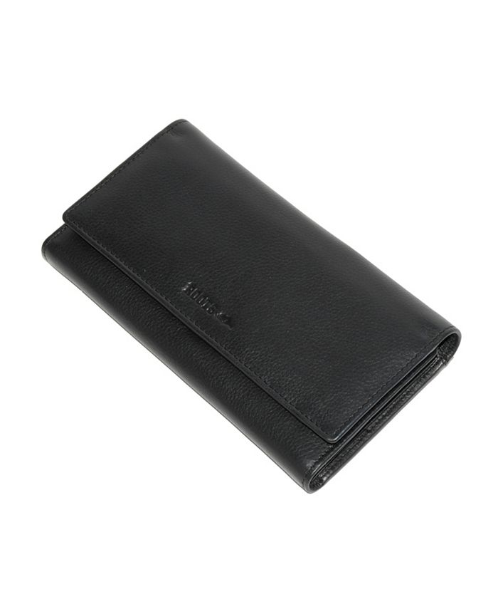 ROOTS Ladies Large Checkbook Clutch Wallet - Macy's