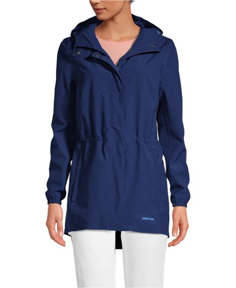 Женские куртки Lands' End Women's Squall Packable Waterproof Raincoat
