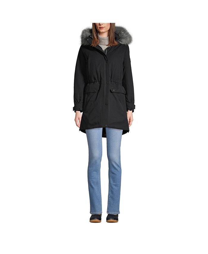 Lands' End Women's Tall Expedition Down Waterproof Winter Parka - Macy's
